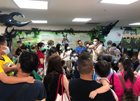 Hsinchu Far Eastern Department Store's insect exhibition tour, animal party help cultivate ecological pioneers