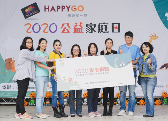 HAPPY GO called on millions of cardholders to donate points to spread love during epidemic prevention