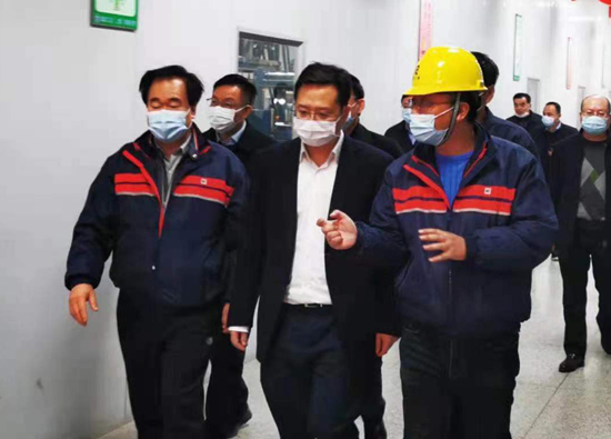 The head of Fengxian District of Shanghai visited Far Eastern industries (Shanghai) for production safety inspection