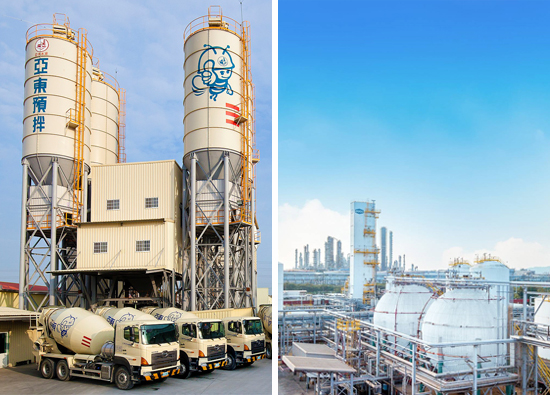 Oriental Union Chemical Corporation and Ya Tung Ready Mixed Concrete Corporation join hands to build a low carbon industrial chain