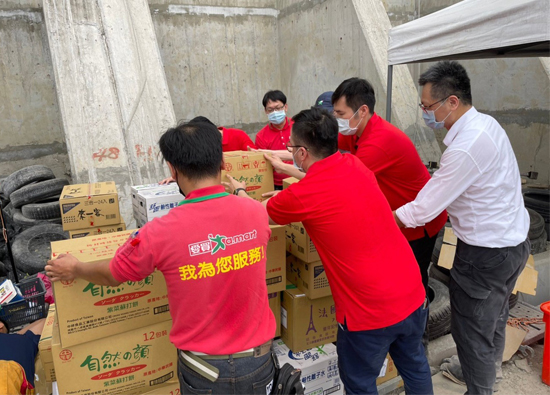 Giving full play to the local strength, Far Eastern Group provides materials to assist in the rescue of Taroko accident