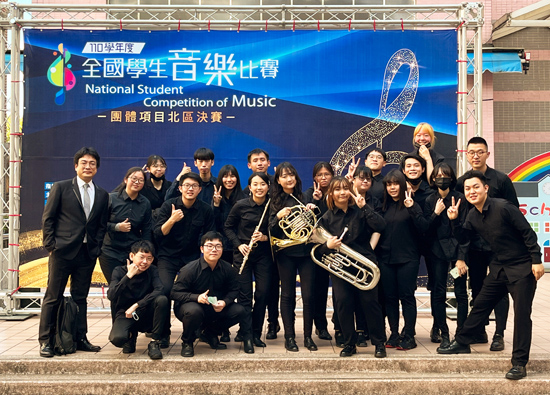 YZU Wind Instrument Club performs outstandingly winning double prizes