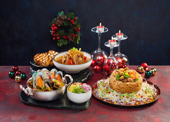 Visit the New Taipei Happy Christmas City, Asia49 Asian cuisine and the end of the year banquet in the lounge