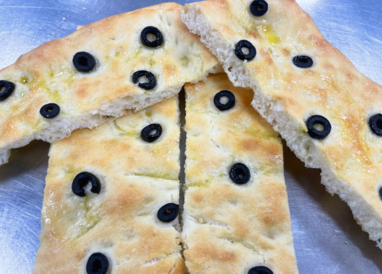 Italian cuisine: Foccacia