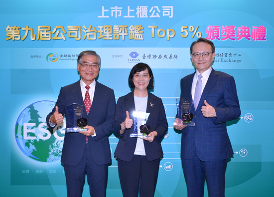 Far Eastern New Century Corporation, Far EasTone Telecommunications, and Far Eastern International Bank continue to remain in the top 5% of the 