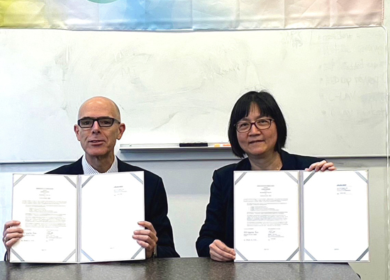 Yuan Ze University Department of Nursing signs a memorandum of cooperation with the University of Utah in the United States