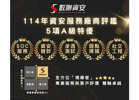 InFROMMation Security Service Digital United has once again received A-level special recognition from the Zhitong Security Research Institute's joint contract service evaluation