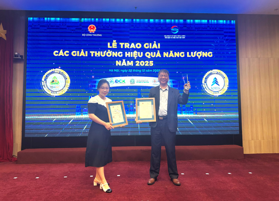 FAR EASTERN POLYTEX (VIỆT NAM) VINH DỰ NHẬN GIẢI THƯỞNG HIỆU QUẢ NĂNG LƯỢNG CÔNG NGHIỆP VIỆT NAM NĂM 2025