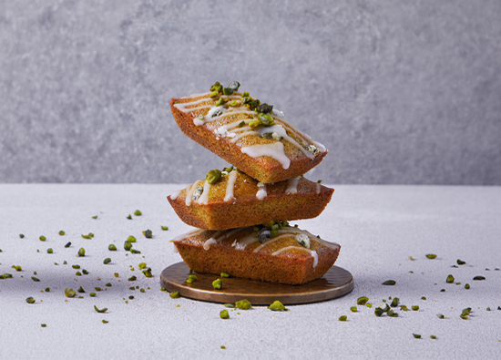 Running pistachios dessert map creates summer green 