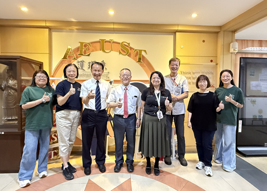 聖母醫護專校、木柵高工偕德國姐妹校訪亞東科技大學　體驗智慧科技魅力