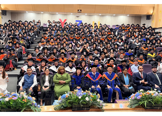 2163 graduates from Yuan Ze University spread their wings, Liao Qingrong emphasizes that 'AQ is better than IQ'