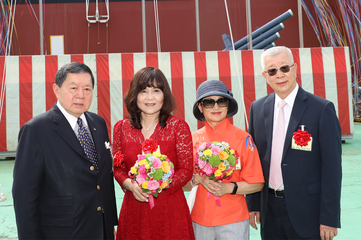 U-Ming marine transport held the naming and receiving ceremony of 