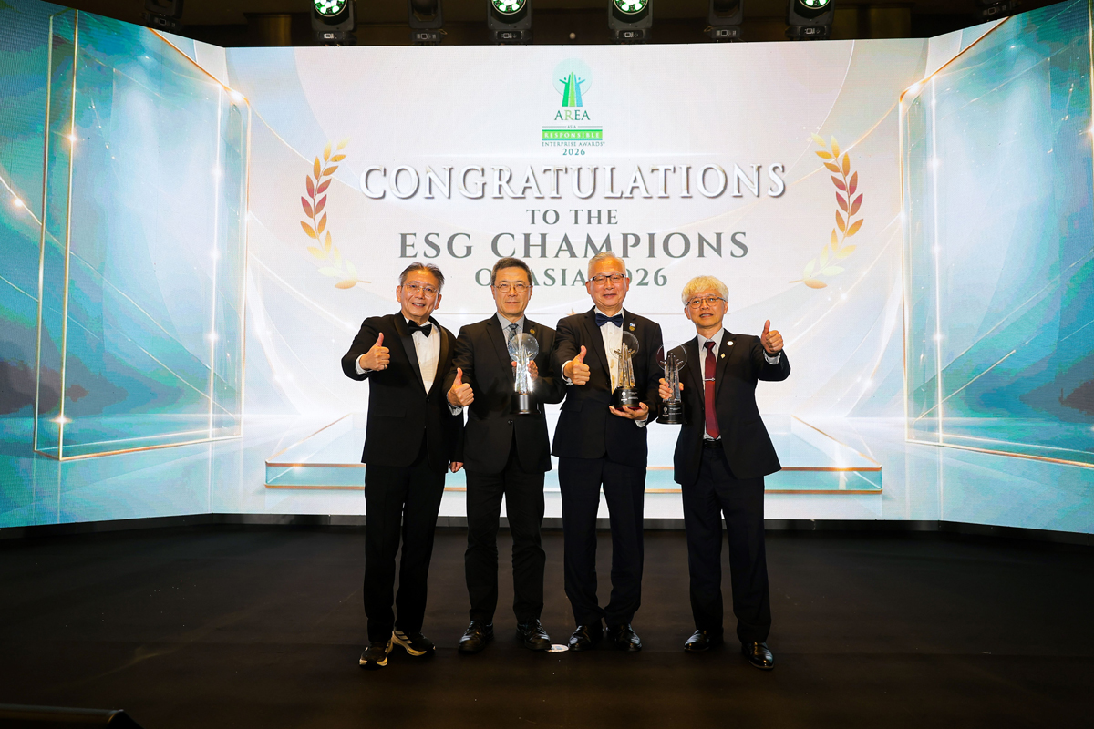 远东集团横扫2026年AREA 14项大奖　荣登全台第一